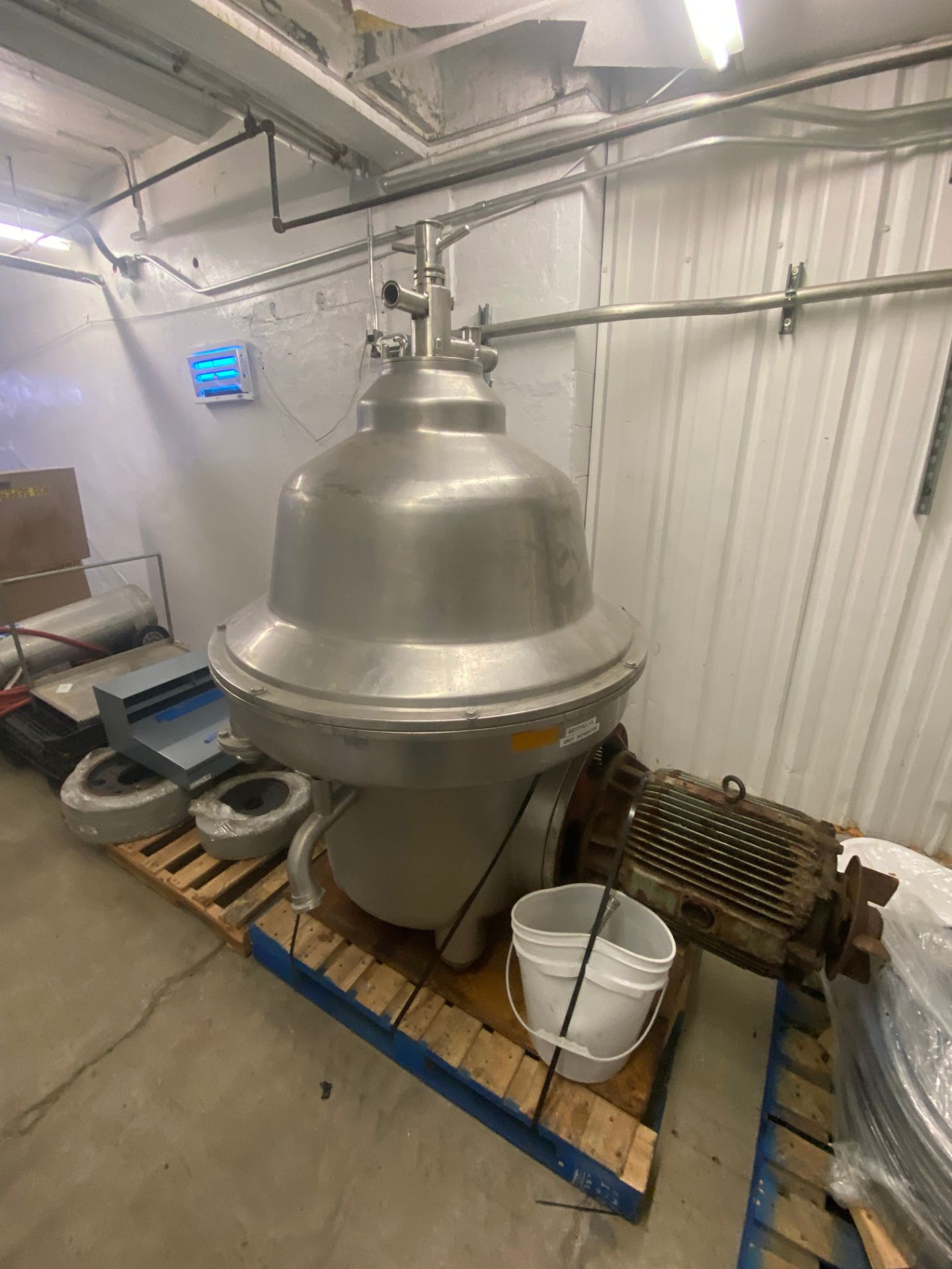 Westfalia S/S Whey Separator, Model MSA 160-01-076 with S/S Clad Motor (Located Chateaguay, NY) - Image 2 of 10