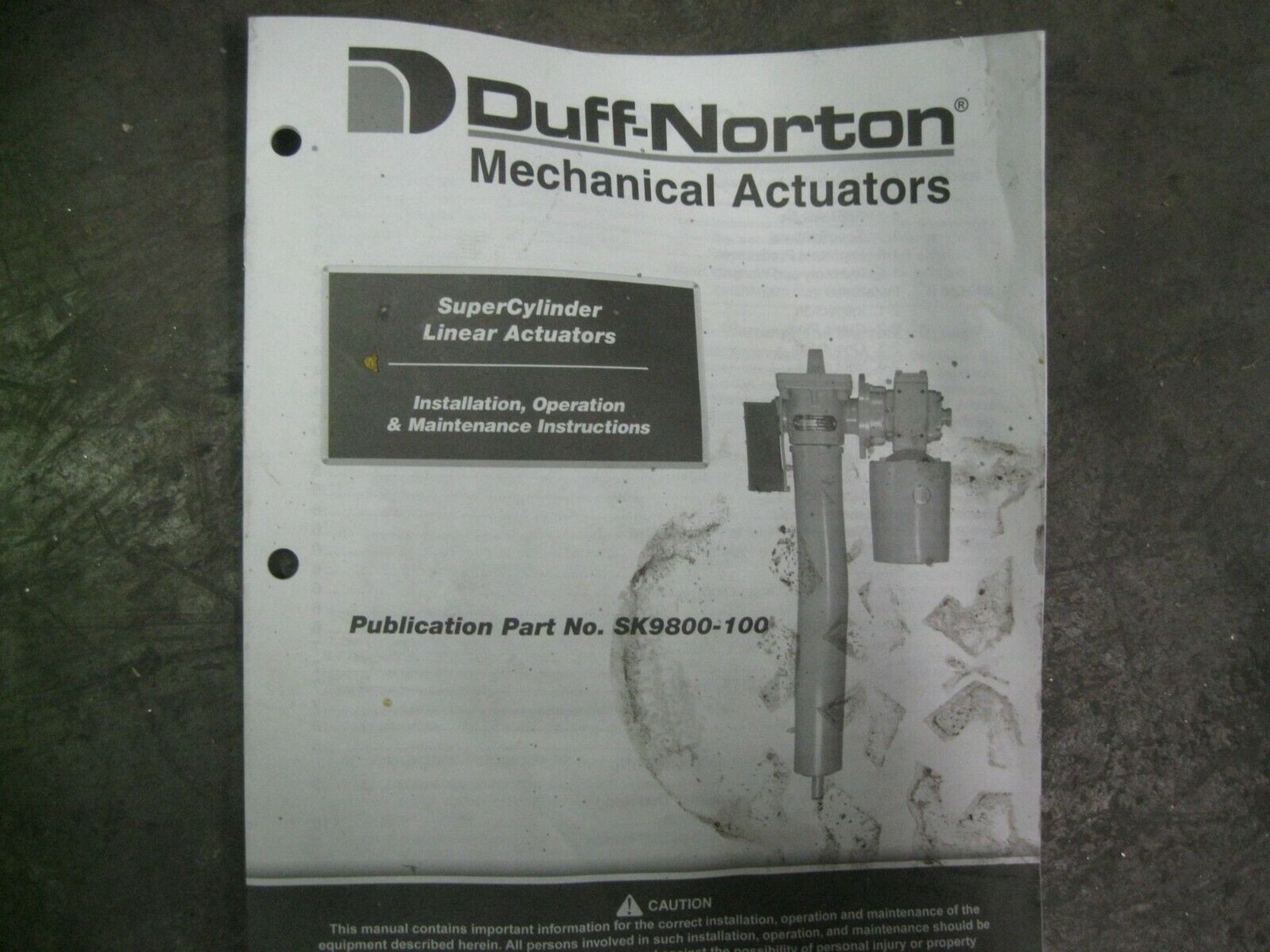 Duff-Norton W1008B50-003 SuperCylinder Linear Actuator 11,000 LBS NEW(Located Springfield, NH) ( - Image 7 of 7