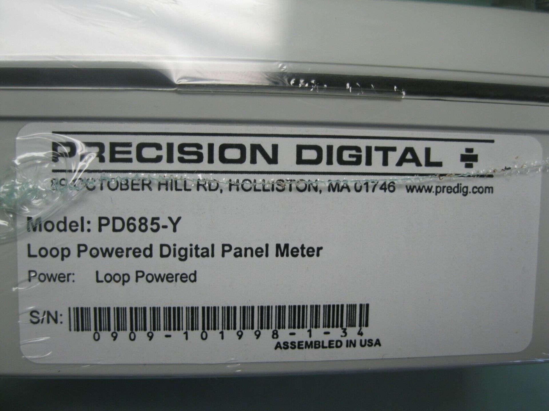 Lot of (12) Precision Digital PD685-Y Loop Powered Digital Panel Meter NEW (Located Springfield, NH) - Image 4 of 6