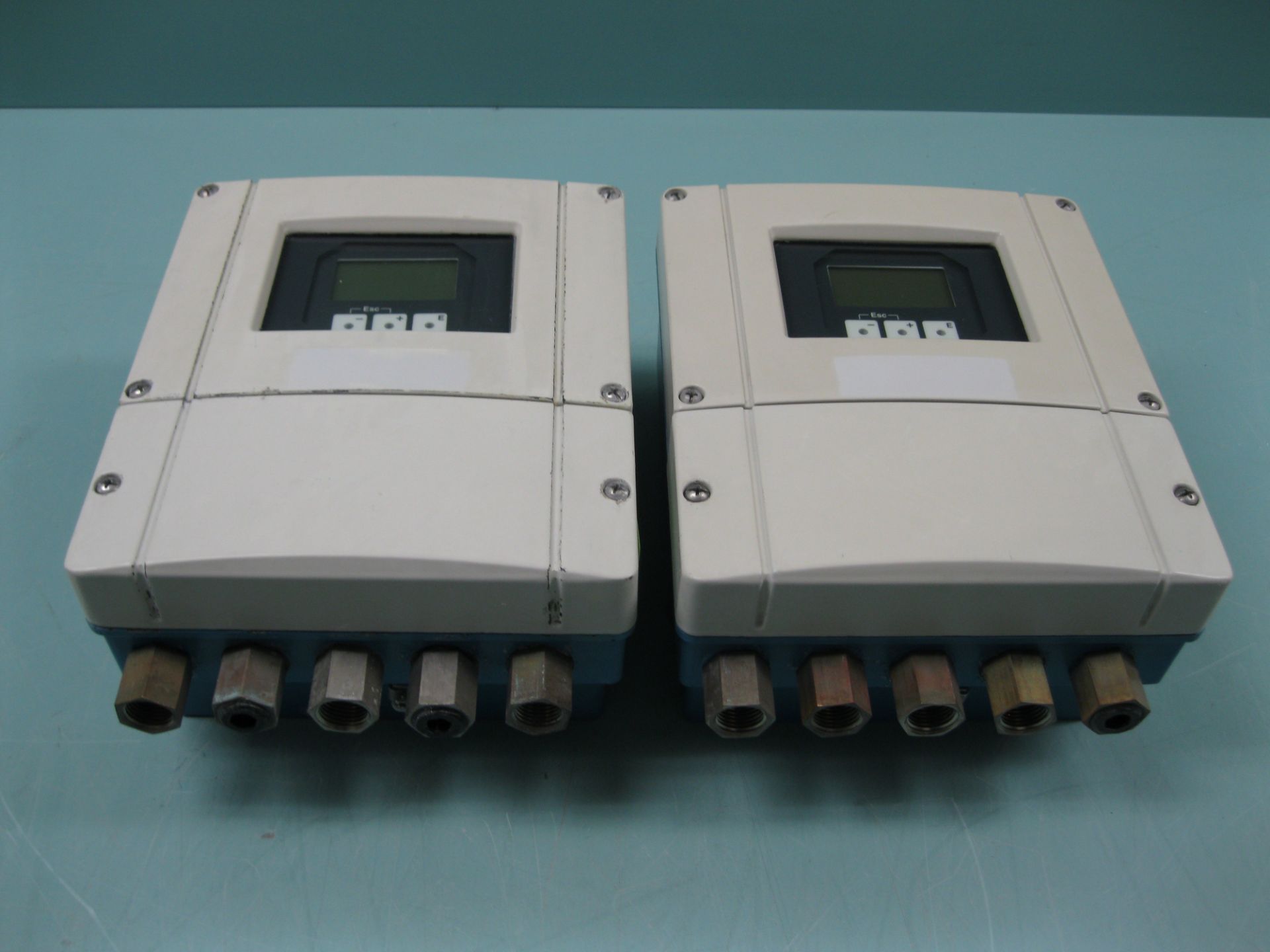 Lot of (2) Endress Hauser 53H22-1F0B1AC5BAAA Promag 53 H Transmitter (Located Springfield, NH) (