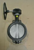 Lot of (8) 10" Crane Center Line 250 Wafer Gear Operated Butterfly Valve CS/SS/EPDM NEW (Located