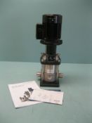 1" PJE Grundfos CRN1-6 Centrifugal Pump 3/4 HP Motor NEW (Located Springfield, NH) (Loading Fee $