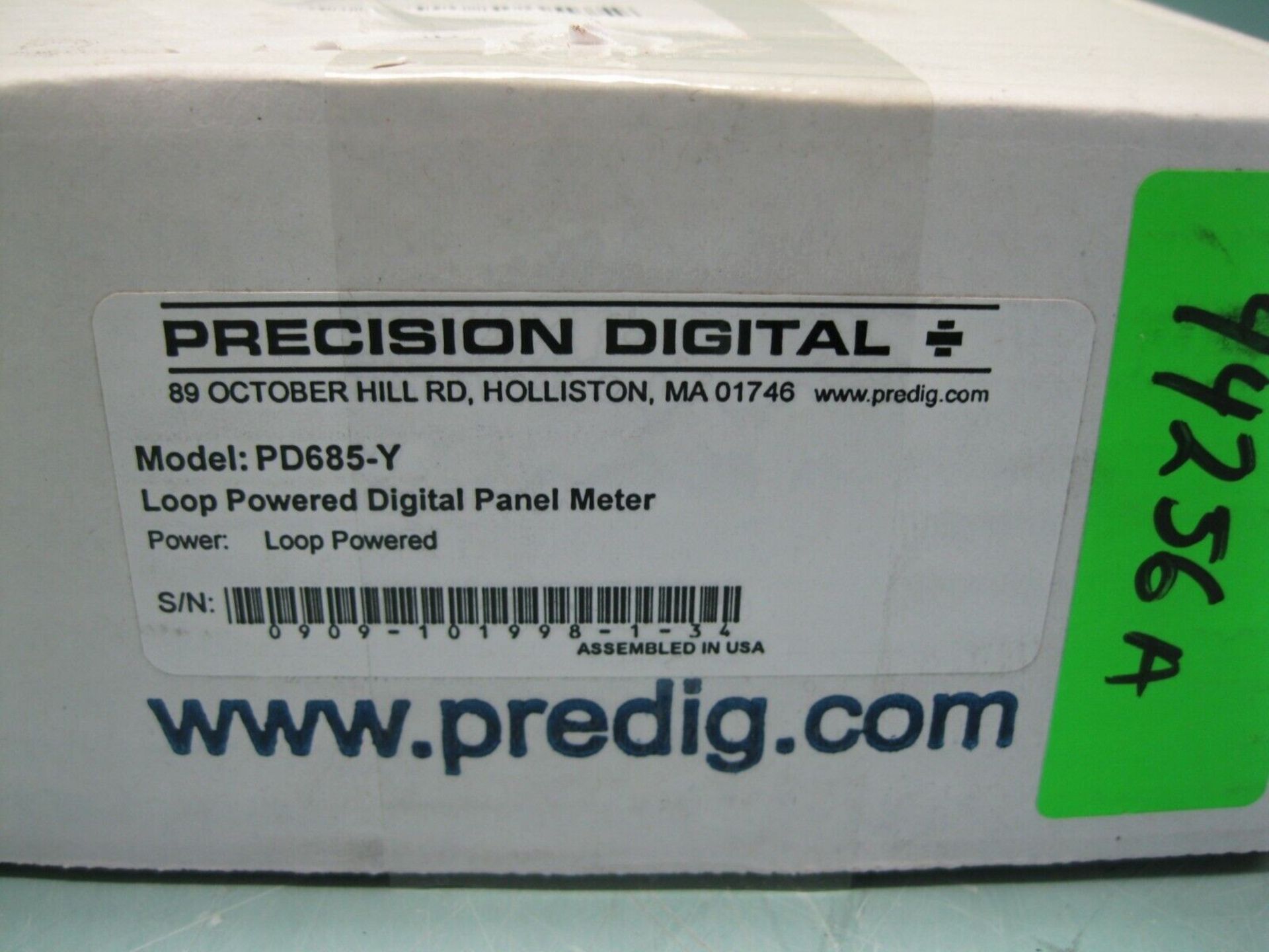 Lot of (12) Precision Digital PD685-Y Loop Powered Digital Panel Meter NEW (Located Springfield, NH) - Image 5 of 6