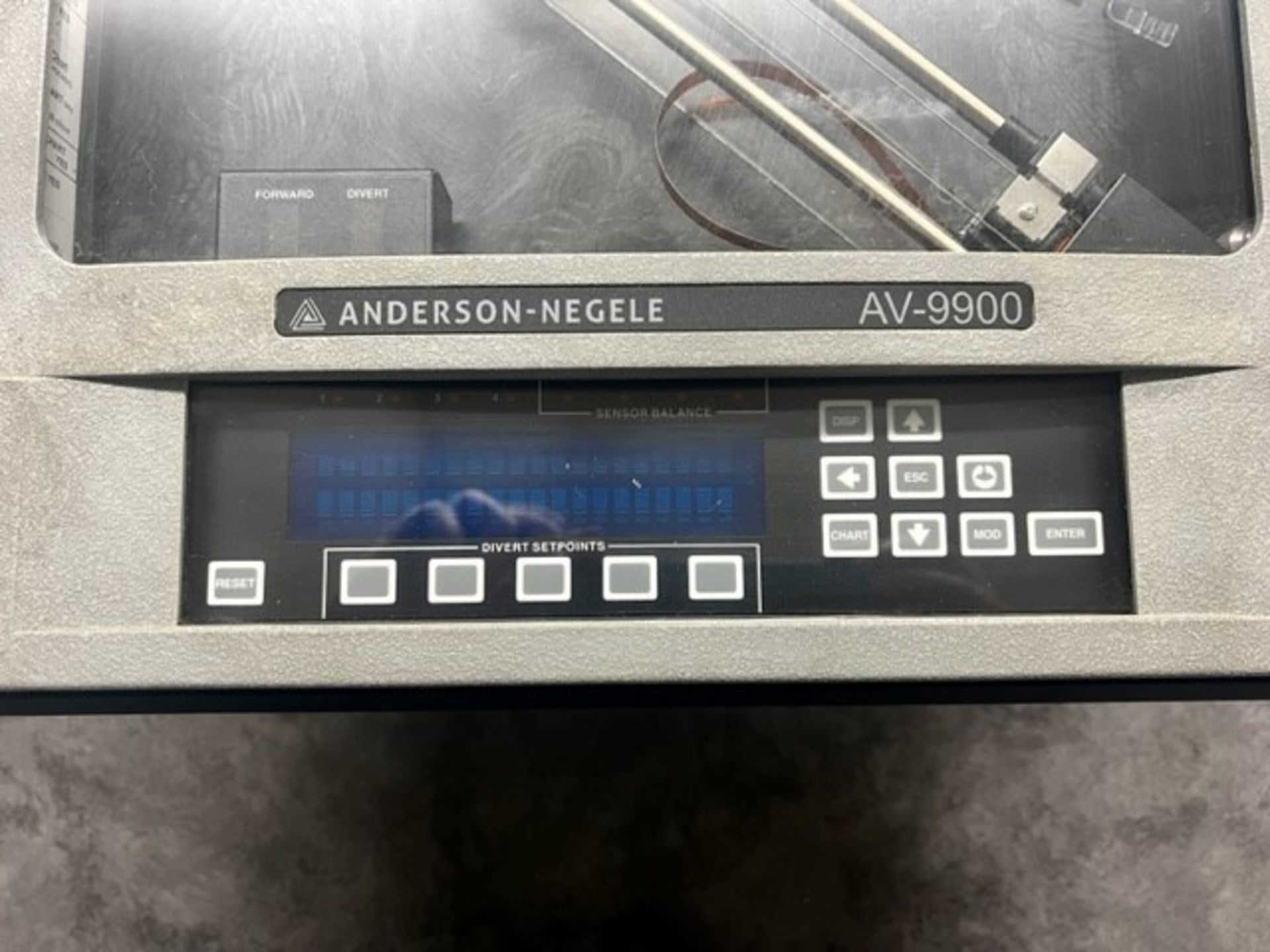 Anderson-Negele AV-9900 Chart Recorder, Model 99010-000-001-33, S/N 2000349 (Load Fee $50) ( - Image 3 of 4