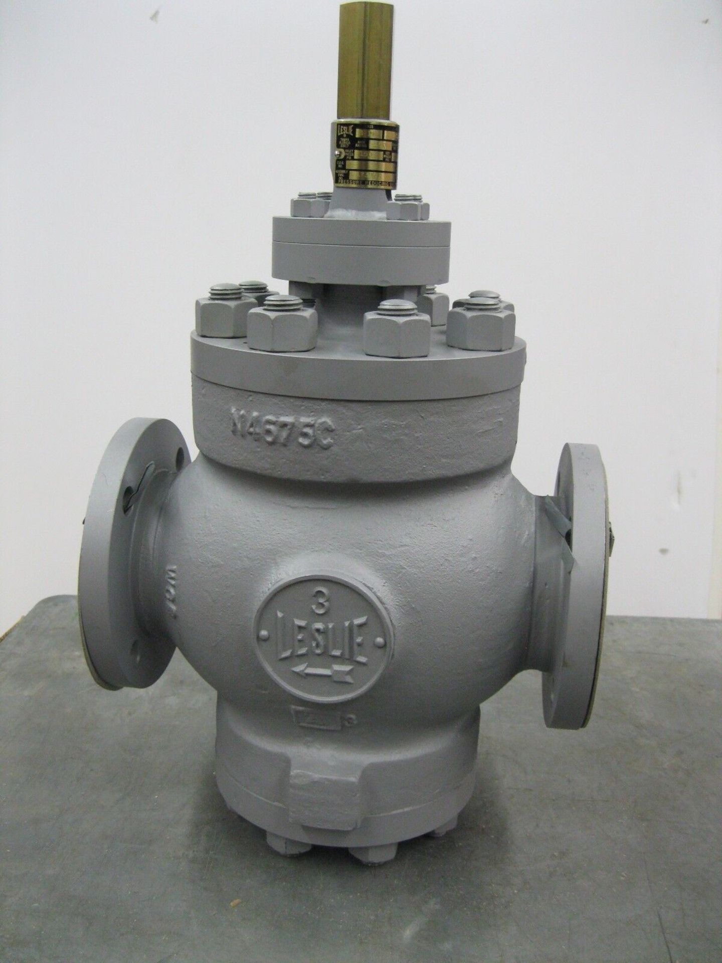 3" 150# Leslie LNS-5D Flanged WCB Pressure Reducing Valve NEW (Located Springfield, NH) (Loading Fee