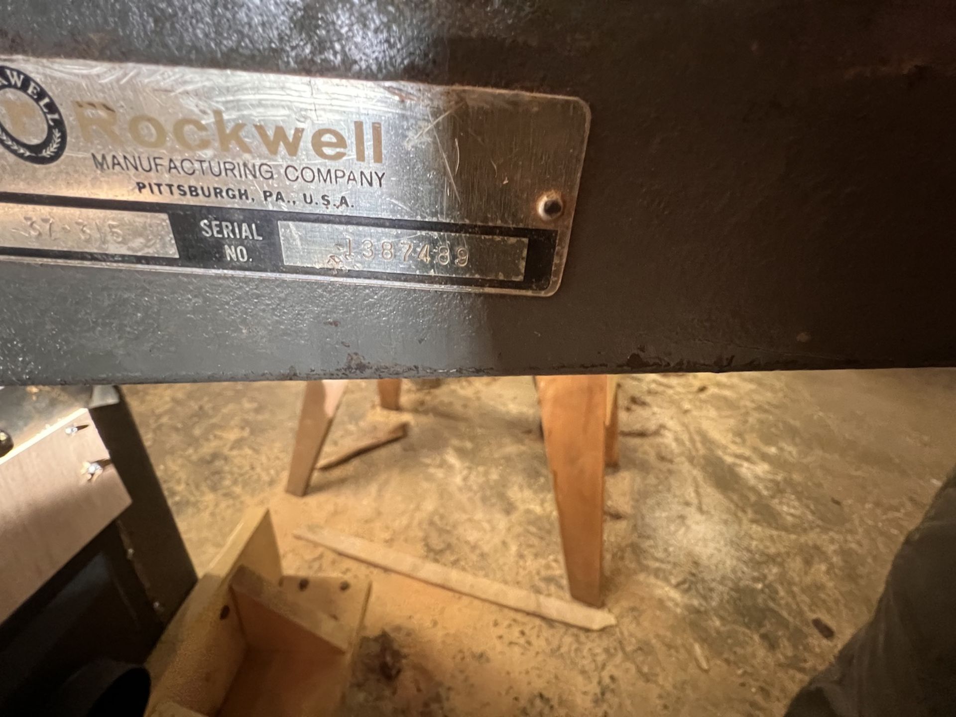 DELTA SINGLE PHASE 8 IN. JOINTER - Image 8 of 10