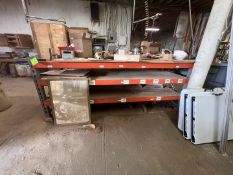 PALLET RACK / WORK TABLE (NO CONTENTS)