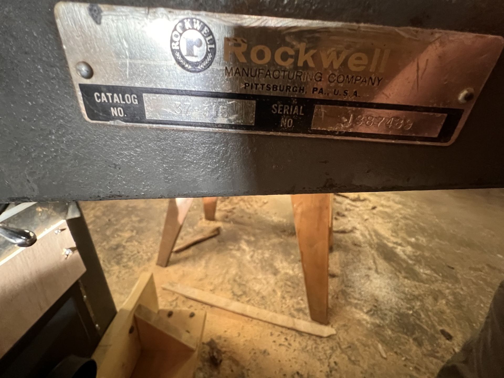 DELTA SINGLE PHASE 8 IN. JOINTER - Image 9 of 10