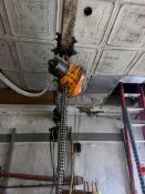 Electric Hoist (NOTE: No Cross Beam) (LOCATED IN PITTSBURGH, PA)