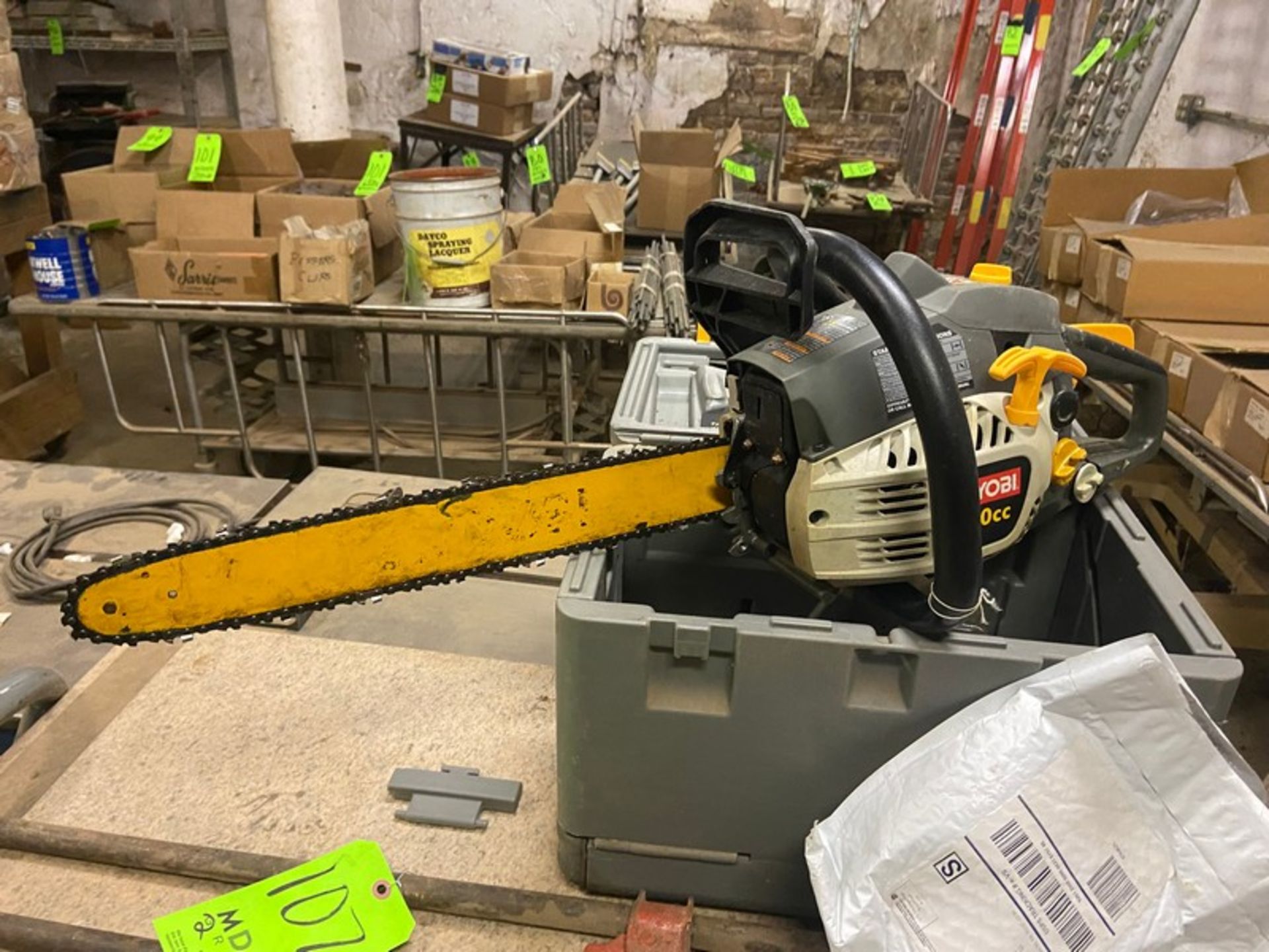 Ryobi Chain Saw with Hard Case (LOCATED IN PITTSBURGH, PA) - Image 3 of 4