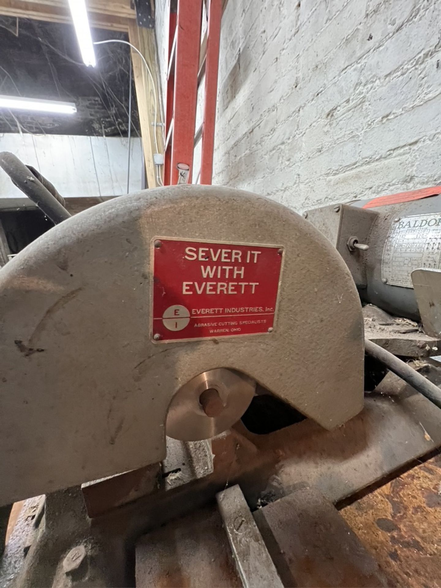 EVERETT CUT OFF WHEEL SAW - Image 3 of 6