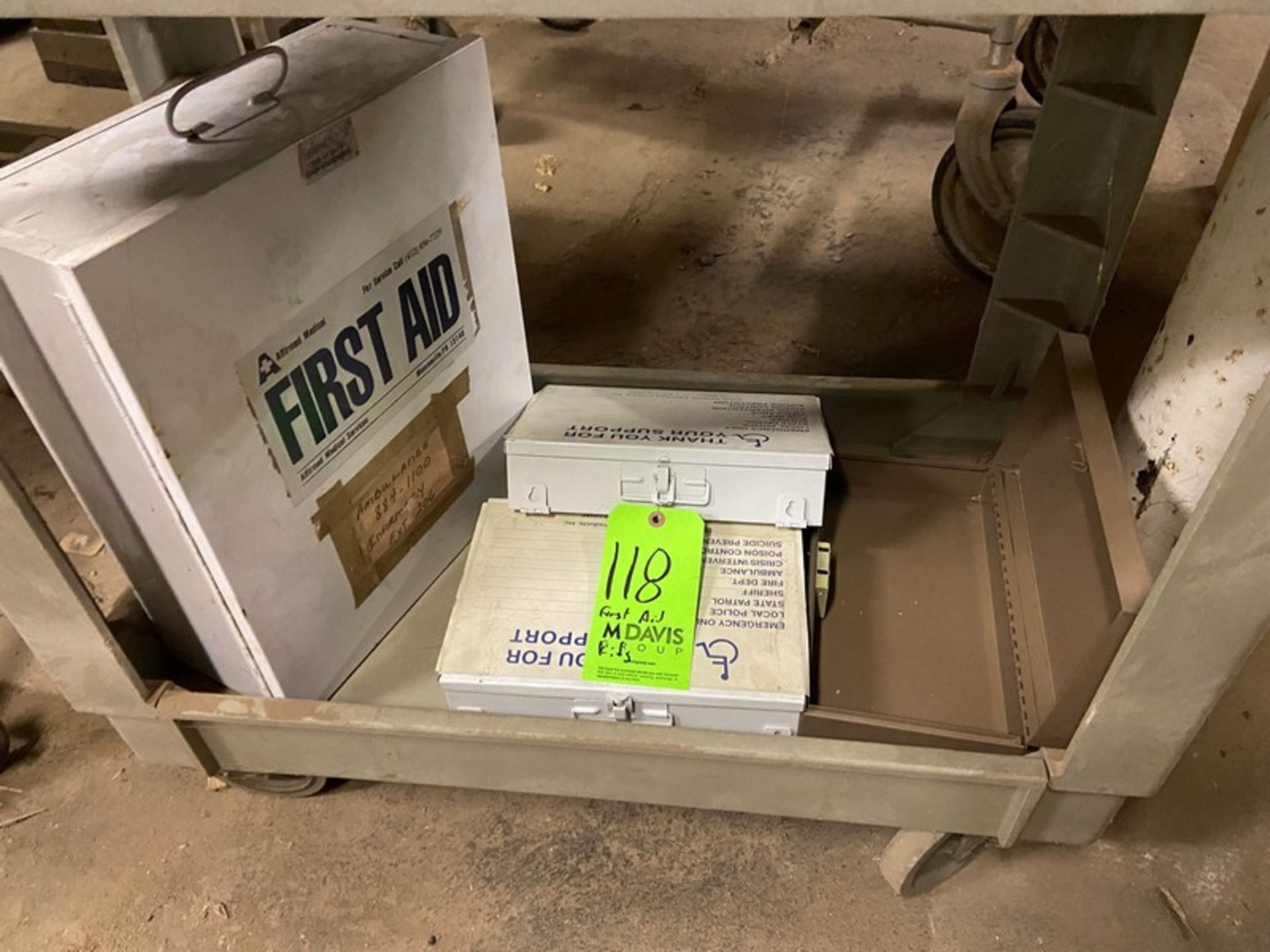 Lot of Assorted of First Aid Kits (LOCATED IN PITTSBURGH, PA)