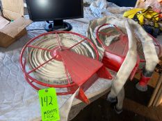 (2) Fire Hoses with Holders (LOCATED IN PITTSBURGH, PA)