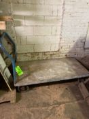 Diamond Plate Cart, Approx. Dims: 5 ft x 30 in (LOCATED IN PITTSBURGH, PA)