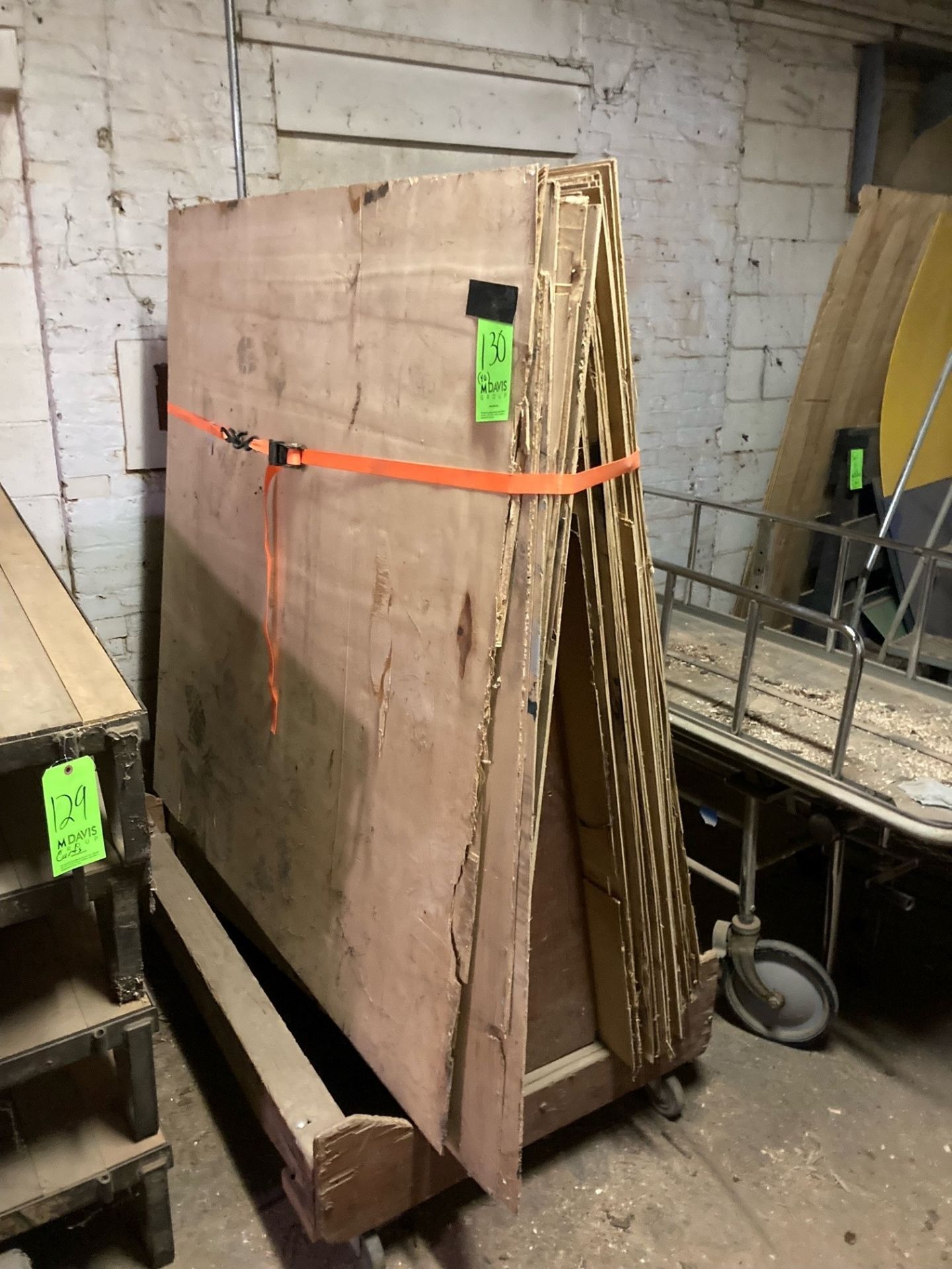 Lot of (44) 5 ft. x 5 ft. Plywood (LOCATED IN PITTSBURGH, PA)