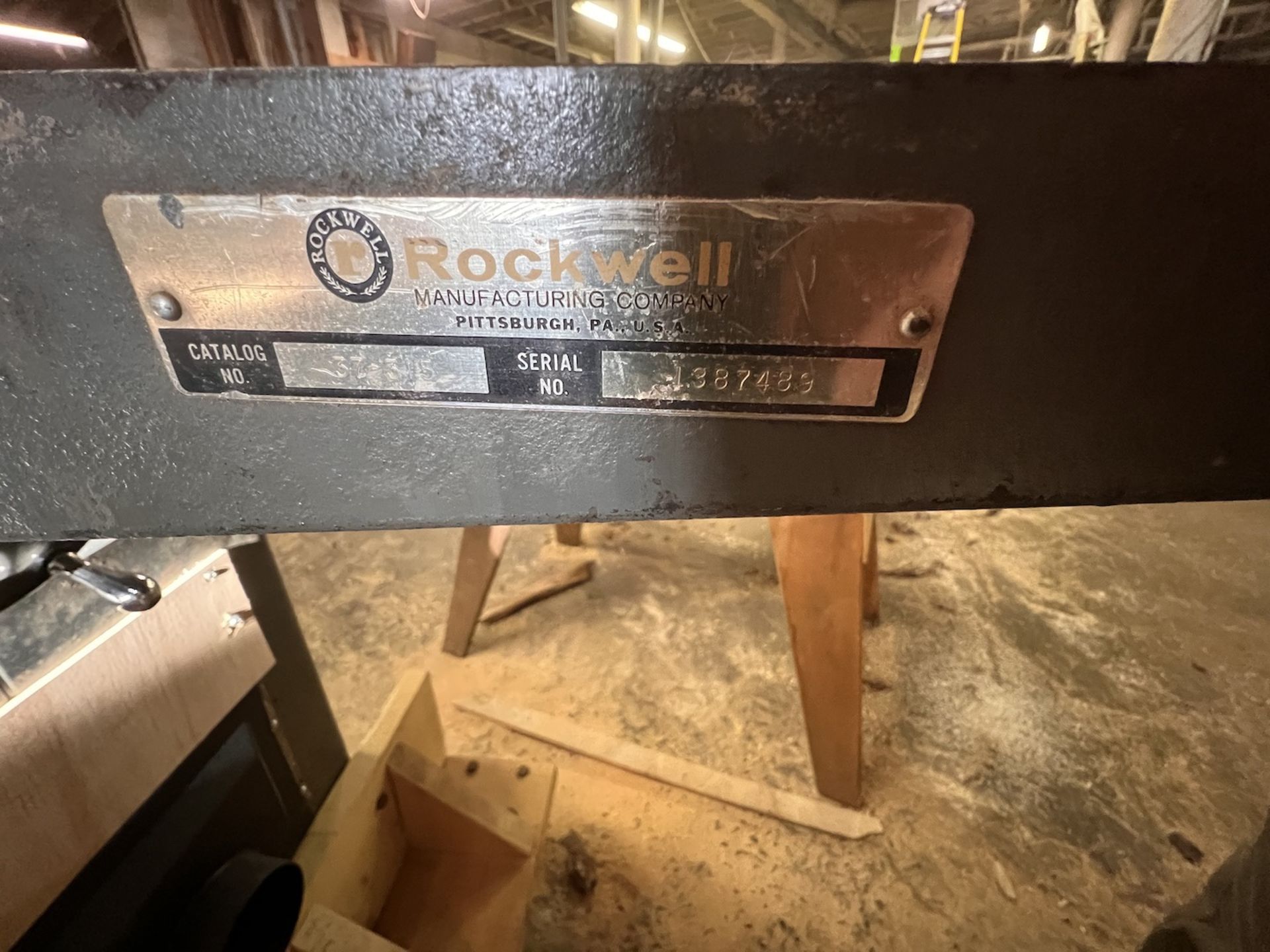 DELTA SINGLE PHASE 8 IN. JOINTER - Image 7 of 10