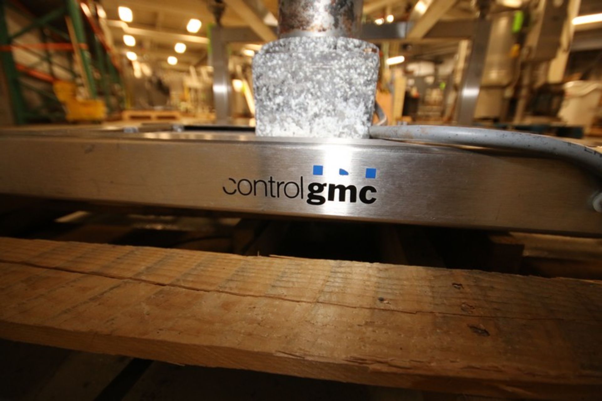 Control GMC 58" W Round S/S Accumulation Table, SN F0000244, 22" H S/S Frame, with VFD Controls, (3) - Image 5 of 6