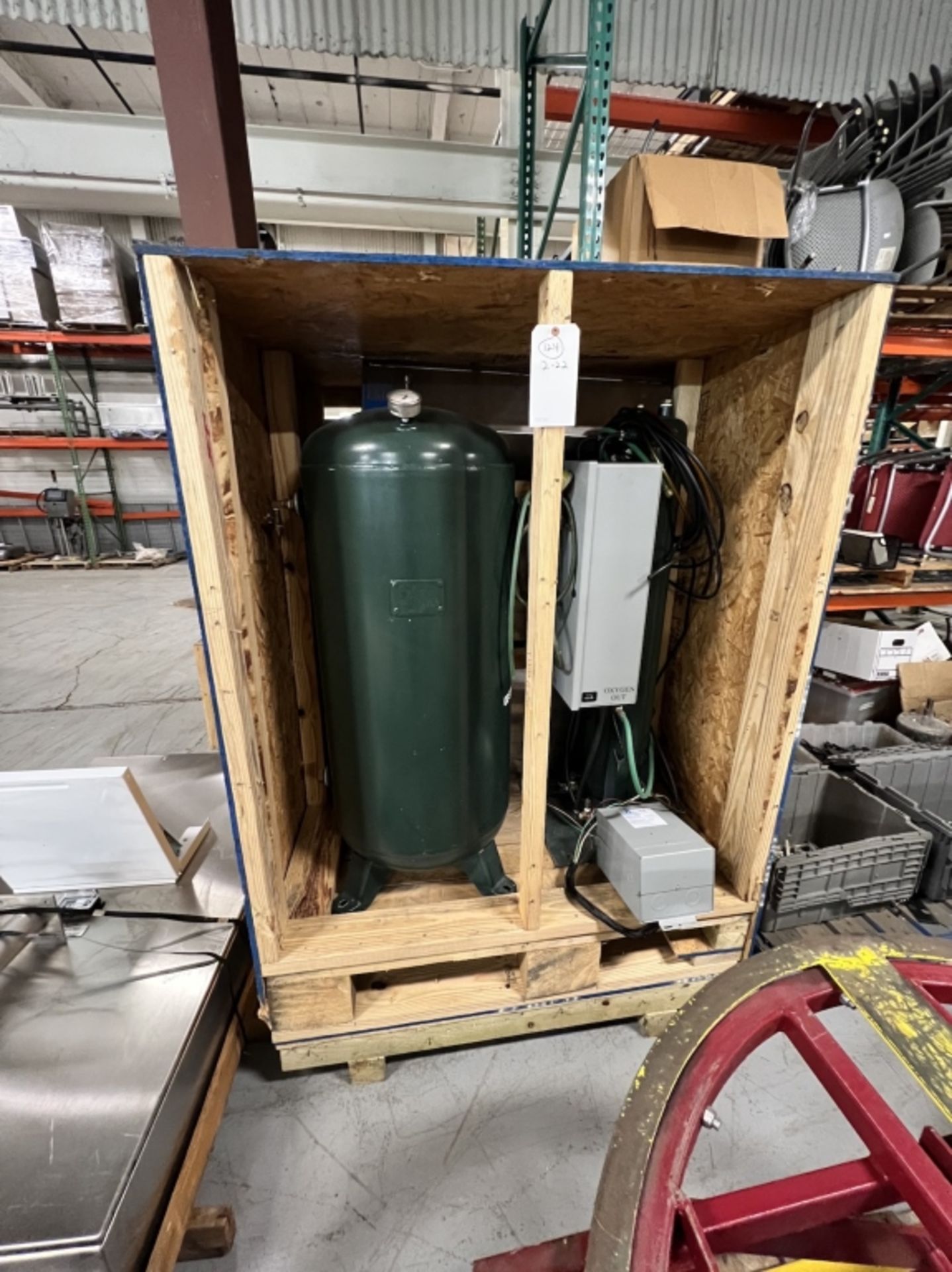 2016 Ozocan Ozostar Ozone Generator, Model WL-3, SN 16520-01-HA6851, with 48" H x 20" W Storage - Image 5 of 13