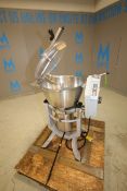 Hobart 45 Qt. S/S Vertical Cutter / Mixer, Model HCM450, Suffix 61, SN 31-1474-928, 5 hp Motor,