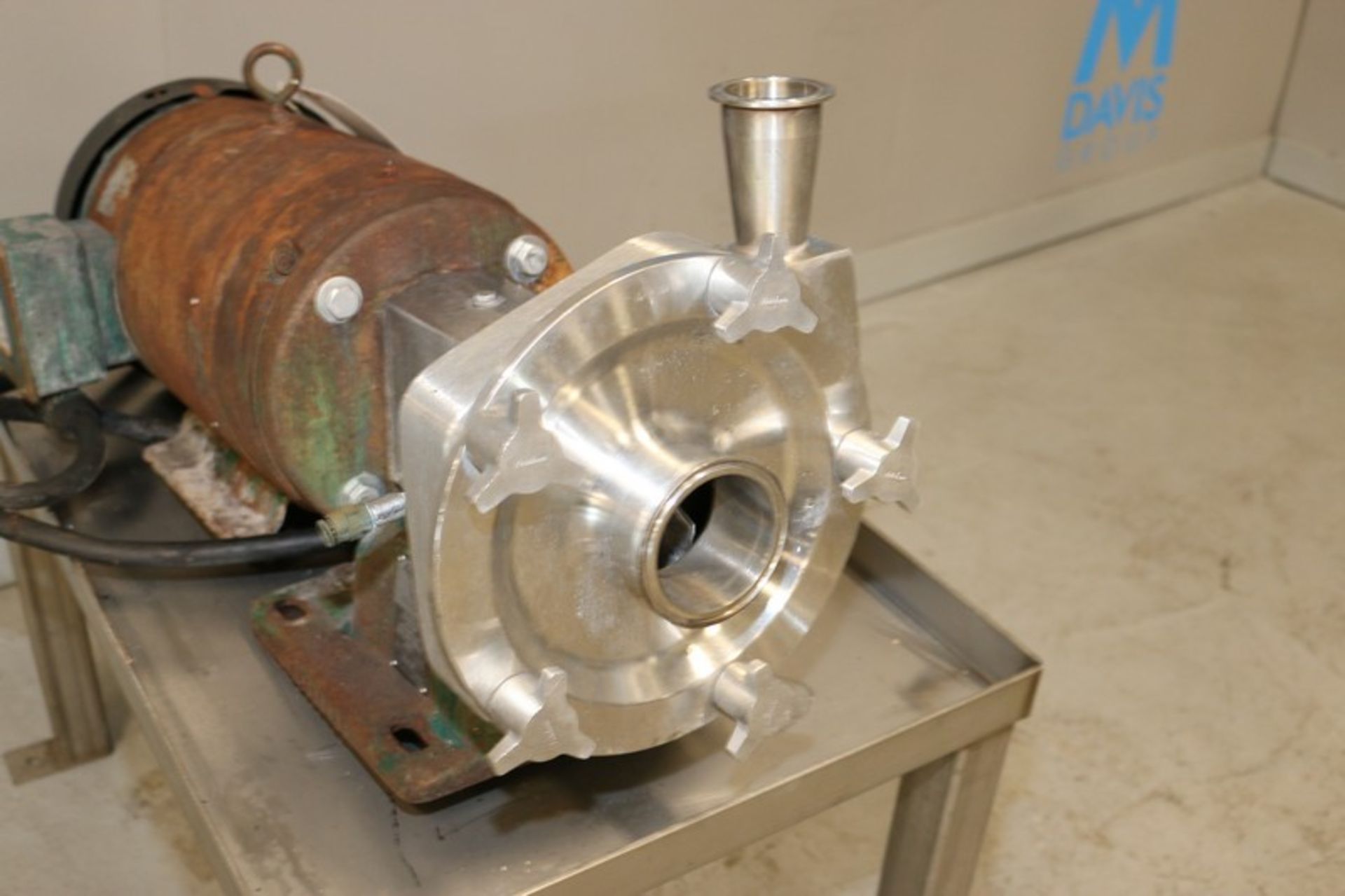 Fristam Aprox. 10 hp Centrifugal Pump, M/N FP1732-165, S/N FP175229739919, with Aprox. 2" x 3" Clamp - Image 3 of 6