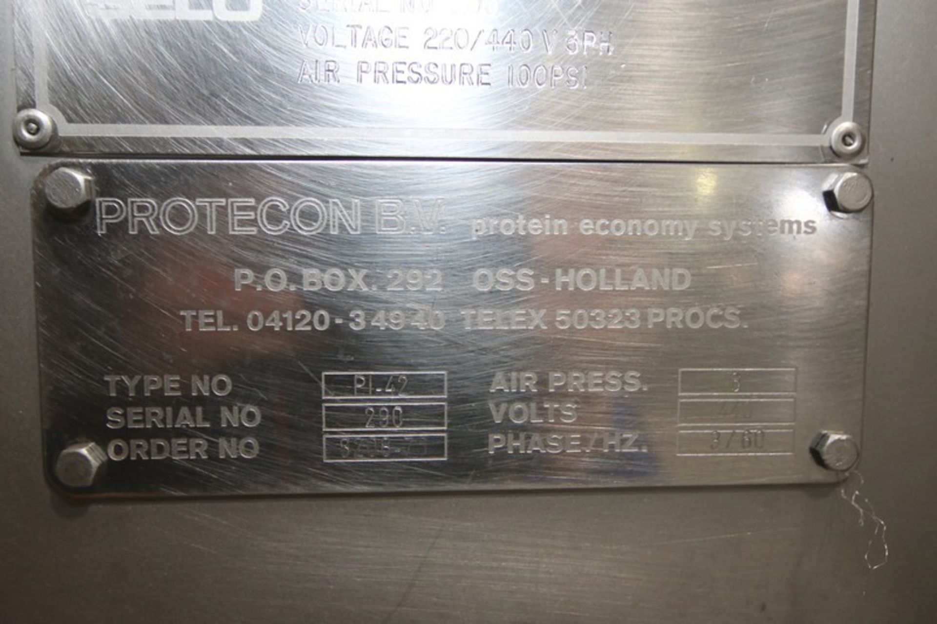 SEFFEAAR & LOOYEN Inc. (Selo) / Protecon 22" W S/S Meat Injector, M/N SPI-42-S, Type PI-42, S/N 290, - Bild 10 aus 18