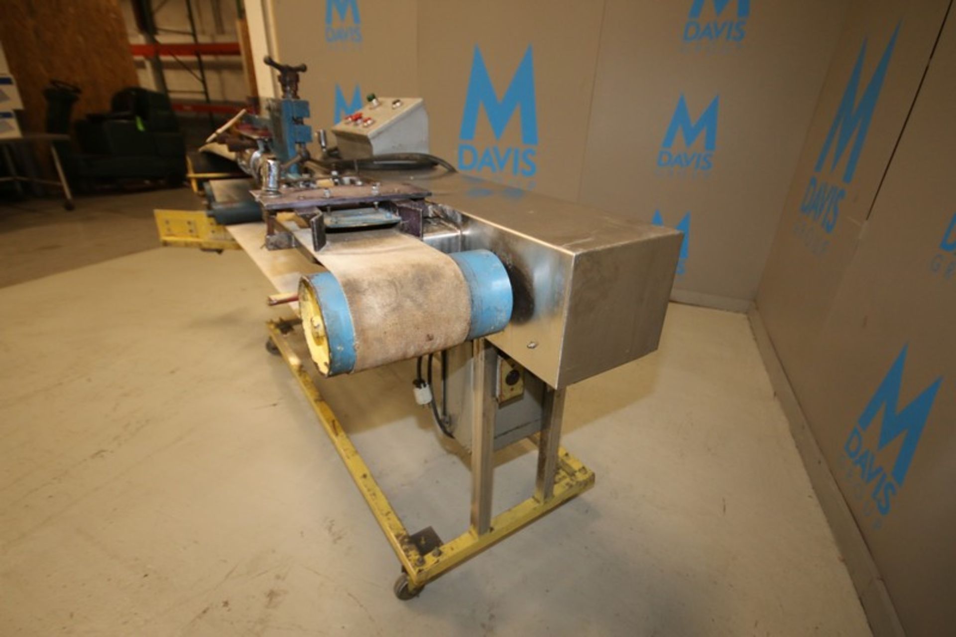 Otter Portable Bagal Molder/Forming Machine, Model KBM, SN 0479159, with 7" W Belt, Controller, - Image 5 of 6