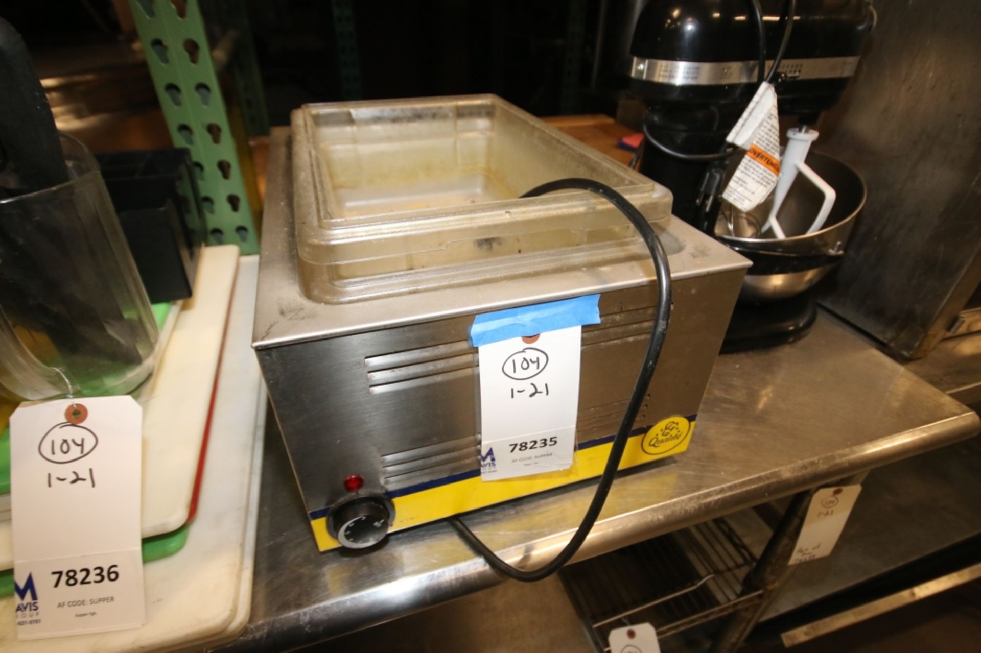 Qualite S/S Food Warmer, Model RDFW - 1200NP, 120V (INV#78235)(Located @ the MDG Showroom - Pgh.,