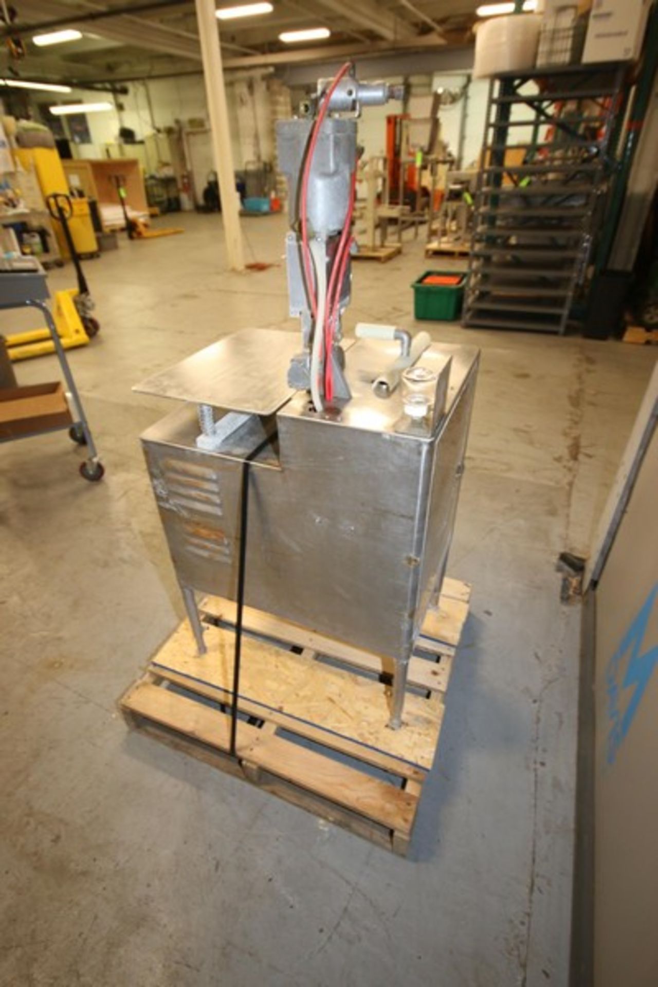 S/S Tipper Tie Machine, Mounted on S/S Table with Onboard Vacuum Pump(INV#69324) (LOCATED AT M. - Image 6 of 6