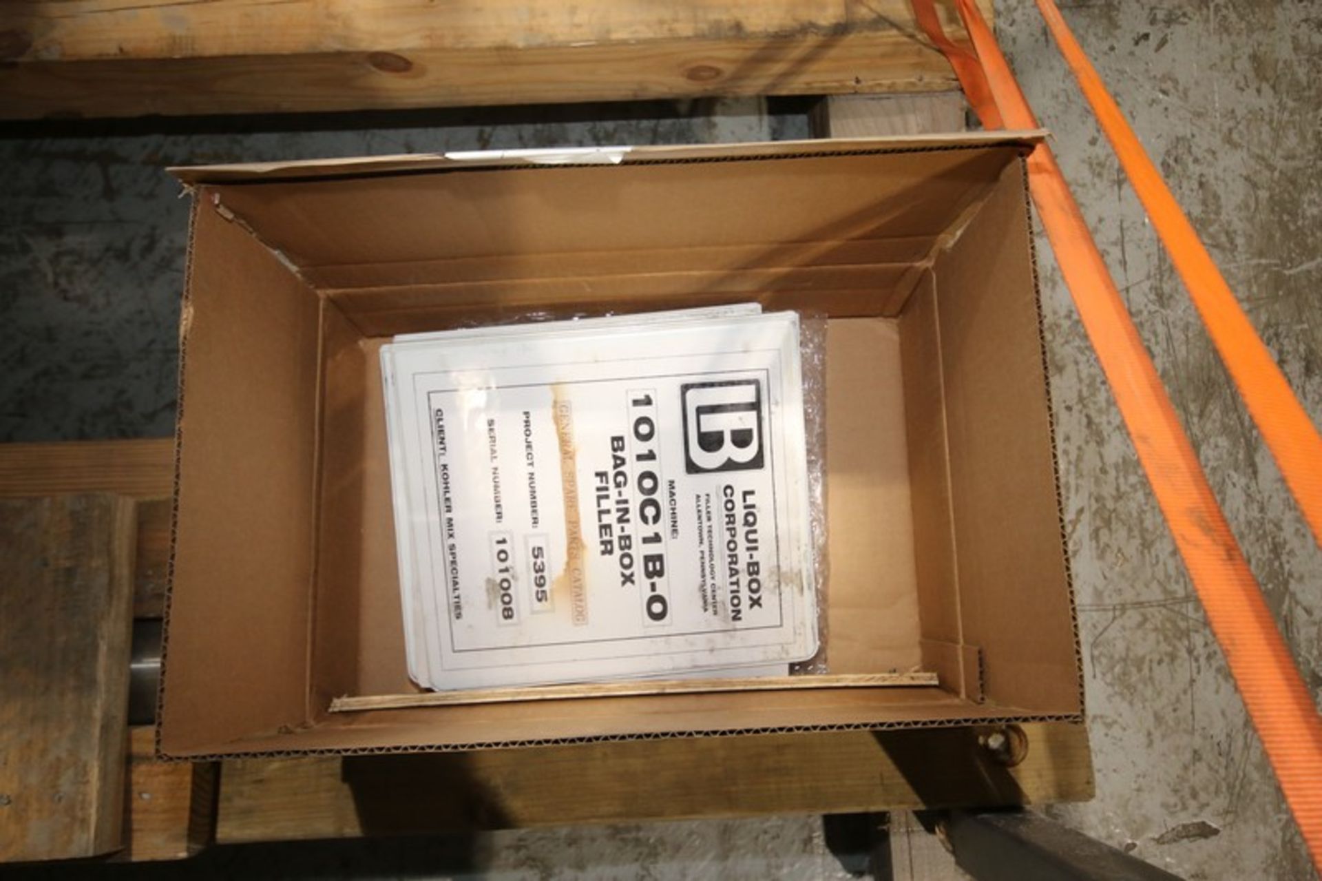 Liqui-Box S/S Tote, Bag-In-Box Filler, Model 1010CIB-0, SN 101008, with Allen Bradley Micro Logix - Image 10 of 10