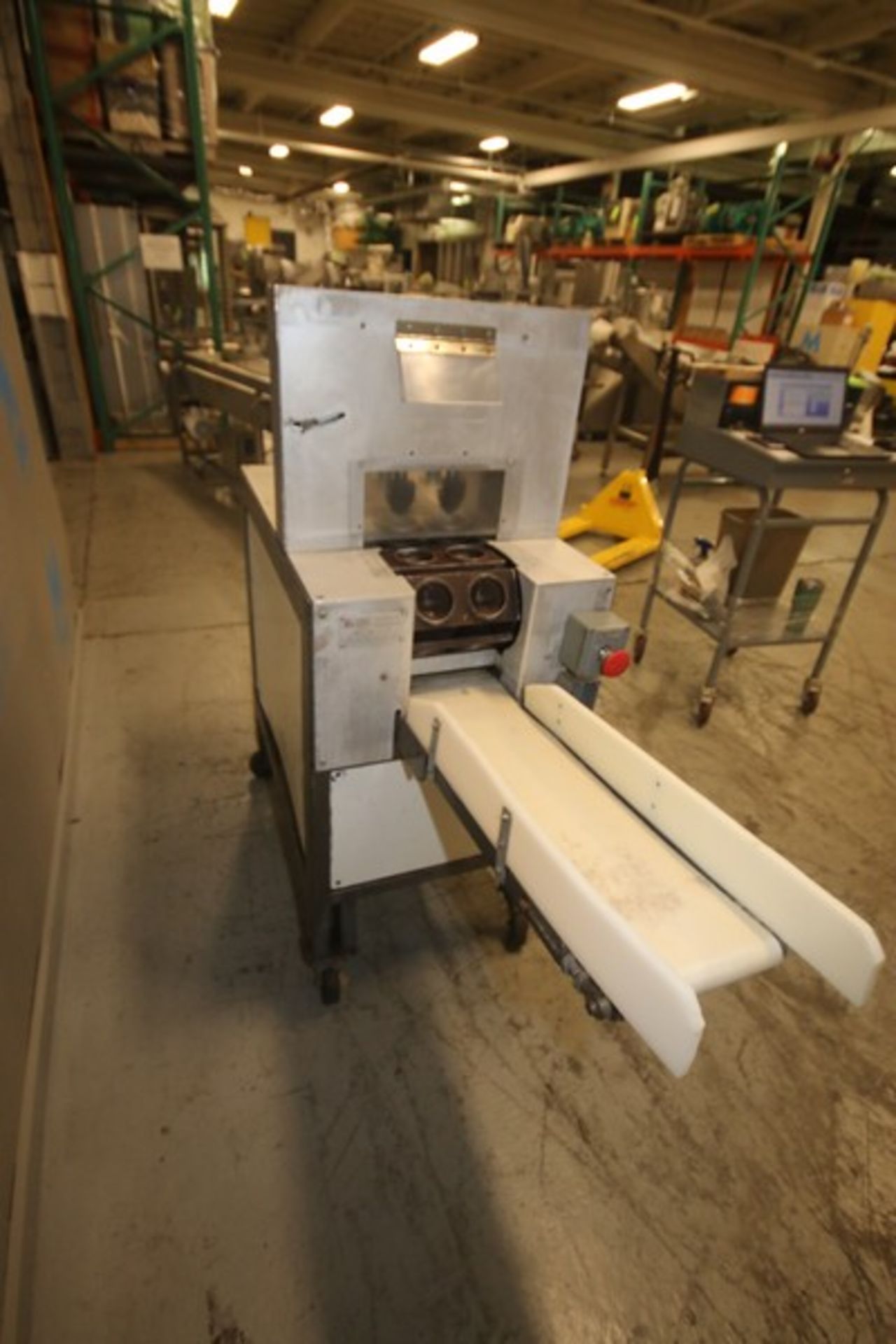 Cinelli 2-Lane Kaiser Roll Dough Press M/N CG 182, S/N 000H-774, 115 Volts, 1 Phase, with Aprox. 8- - Image 6 of 9