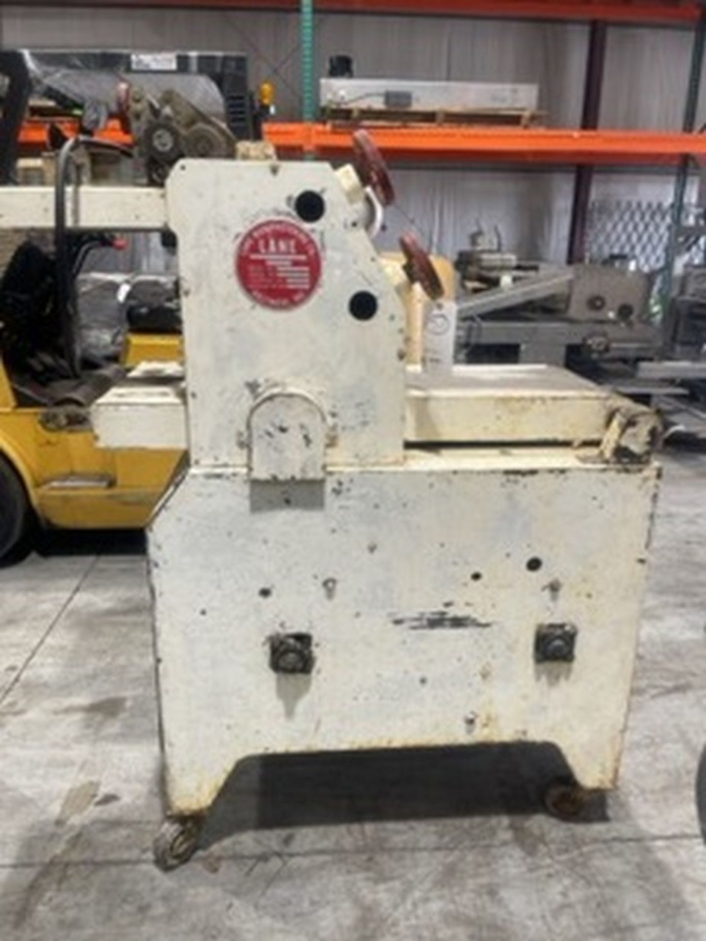 Lane 16" W Sheeter, M/N P-3S4M-MOULDER-PEELER, S/N S-4-7050 PL, with (5) Rollers & Controls (INV# - Image 4 of 5