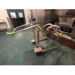 S/S Ribbon Blender Attachment on S/S Cart (INV#74470)(Located @ the MDG Auction Showroom -