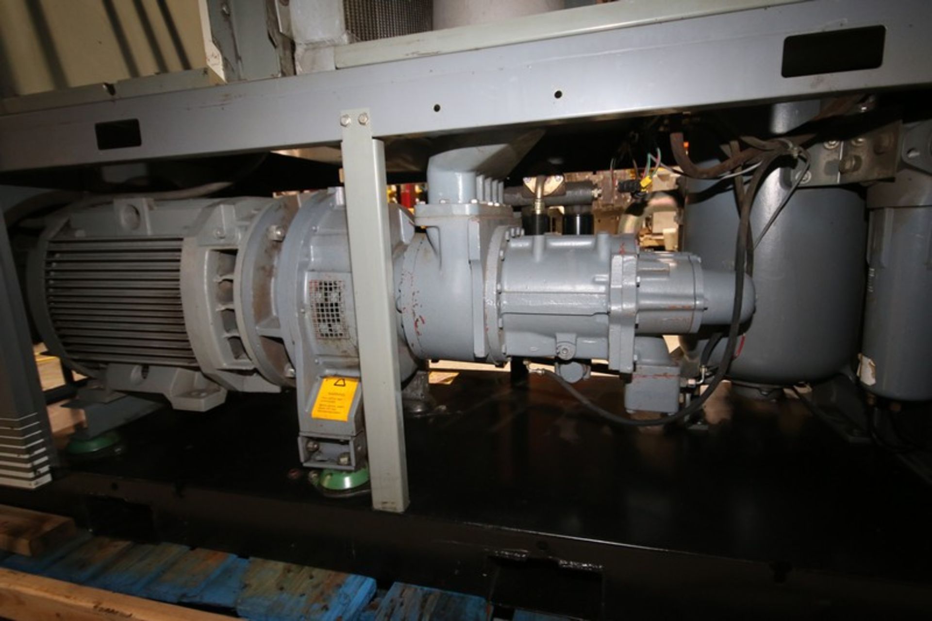 Atlas Copco 75 hp Screw Air Compressor, Model GASS-100, SN L03 2890209, 3500 rpm Motor, 460V(INV# - Image 8 of 11