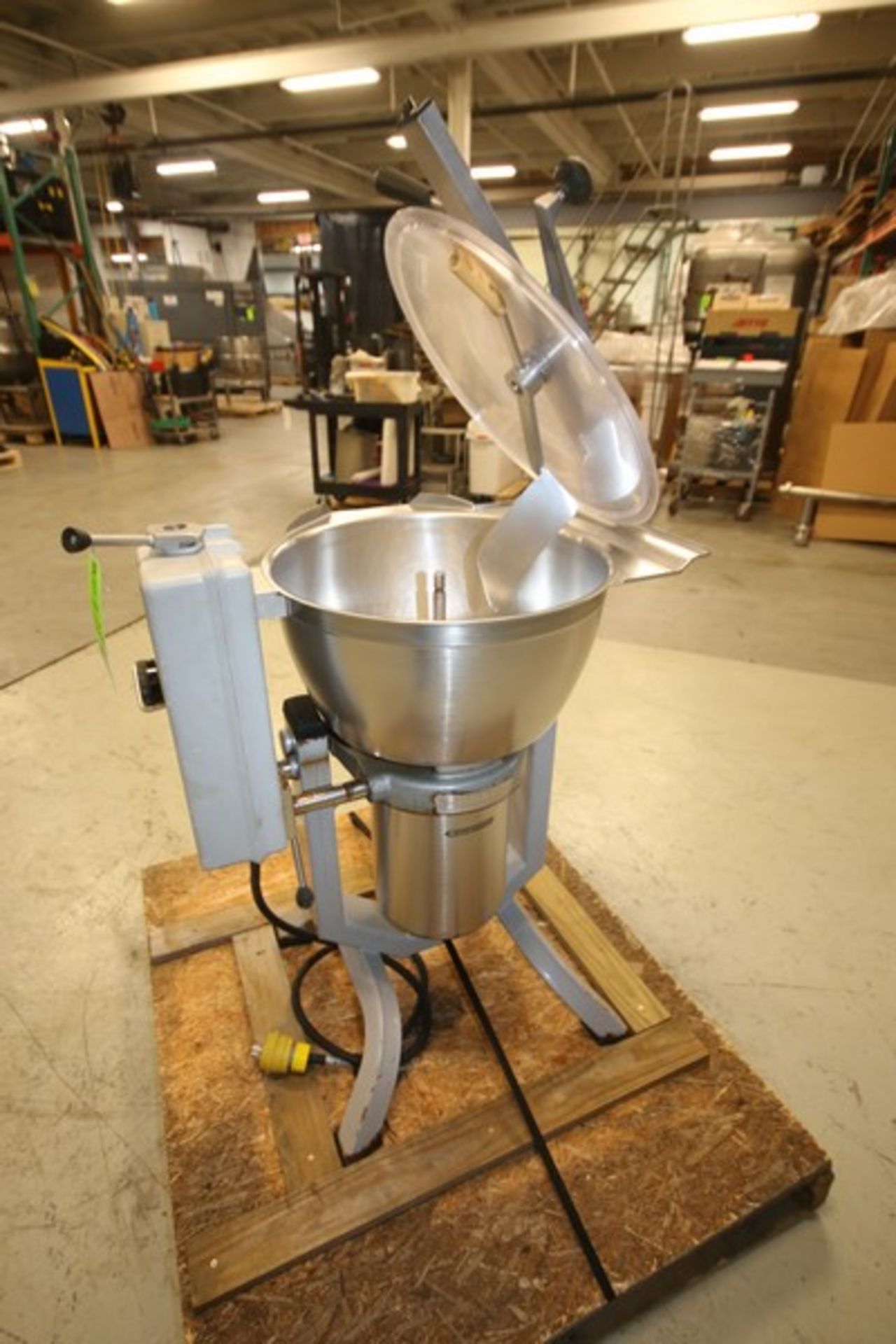 Hobart 45 Qt. S/S Vertical Cutter / Mixer, Model HCM450, Suffix 61, SN 31-1474-928, 5 hp Motor, - Image 4 of 6