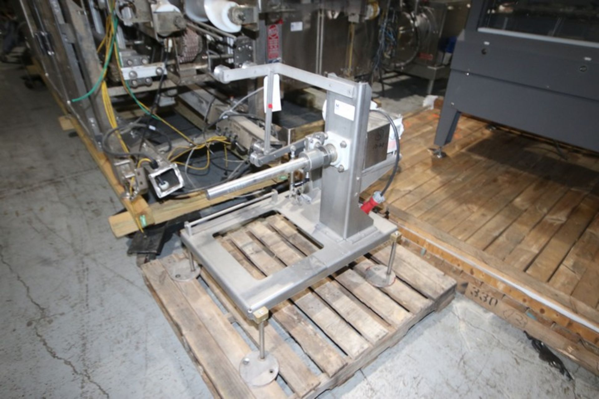 Adco Wrap Around Sleever, M/N 12WAS-2DO-WD, S/N 5172H2, 480 Volts, 3 Phase, with Infeed Conveyor - Image 9 of 11