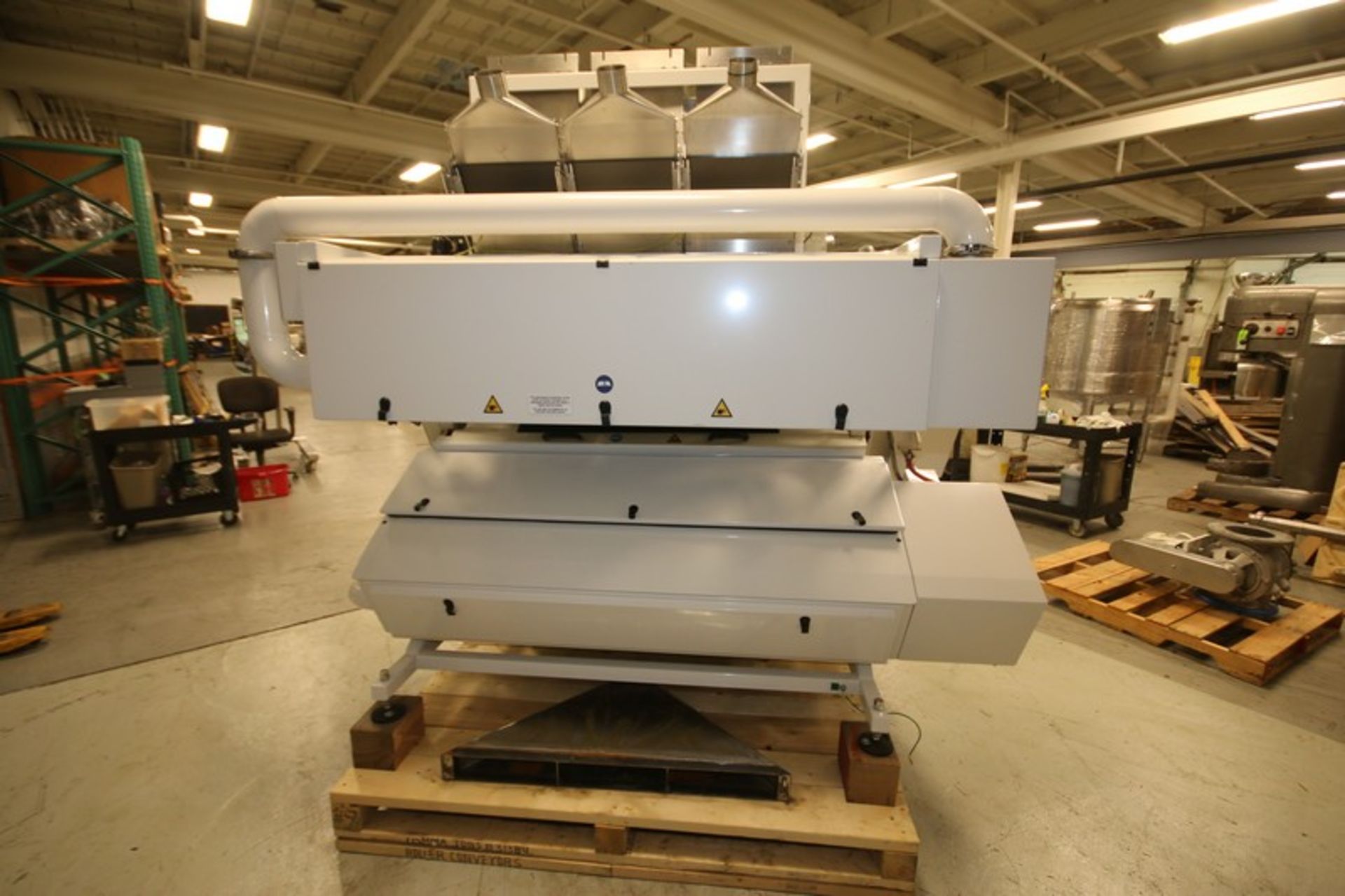 Buhler Optical Sorter, Model-Sorter Z, Model No. Z+1RBL, SN Z5961, with Touch Pad Display, 200-240V, - Image 7 of 12