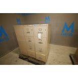 Lot of (3) Hon 4-Drawer Fire Proof File Cabinets (INV#66911) (Located at the MDG Auction Showroom--