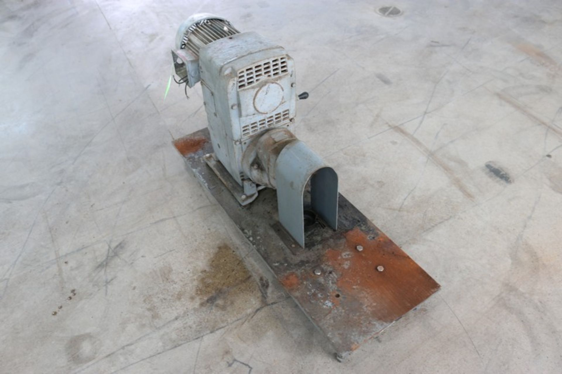 3 hp Motor & Pump Frame,with Dayton Adjustable Speed Drive, M/N 3Z506, 1690 RPM Motor, Gear Ratio: - Image 4 of 5