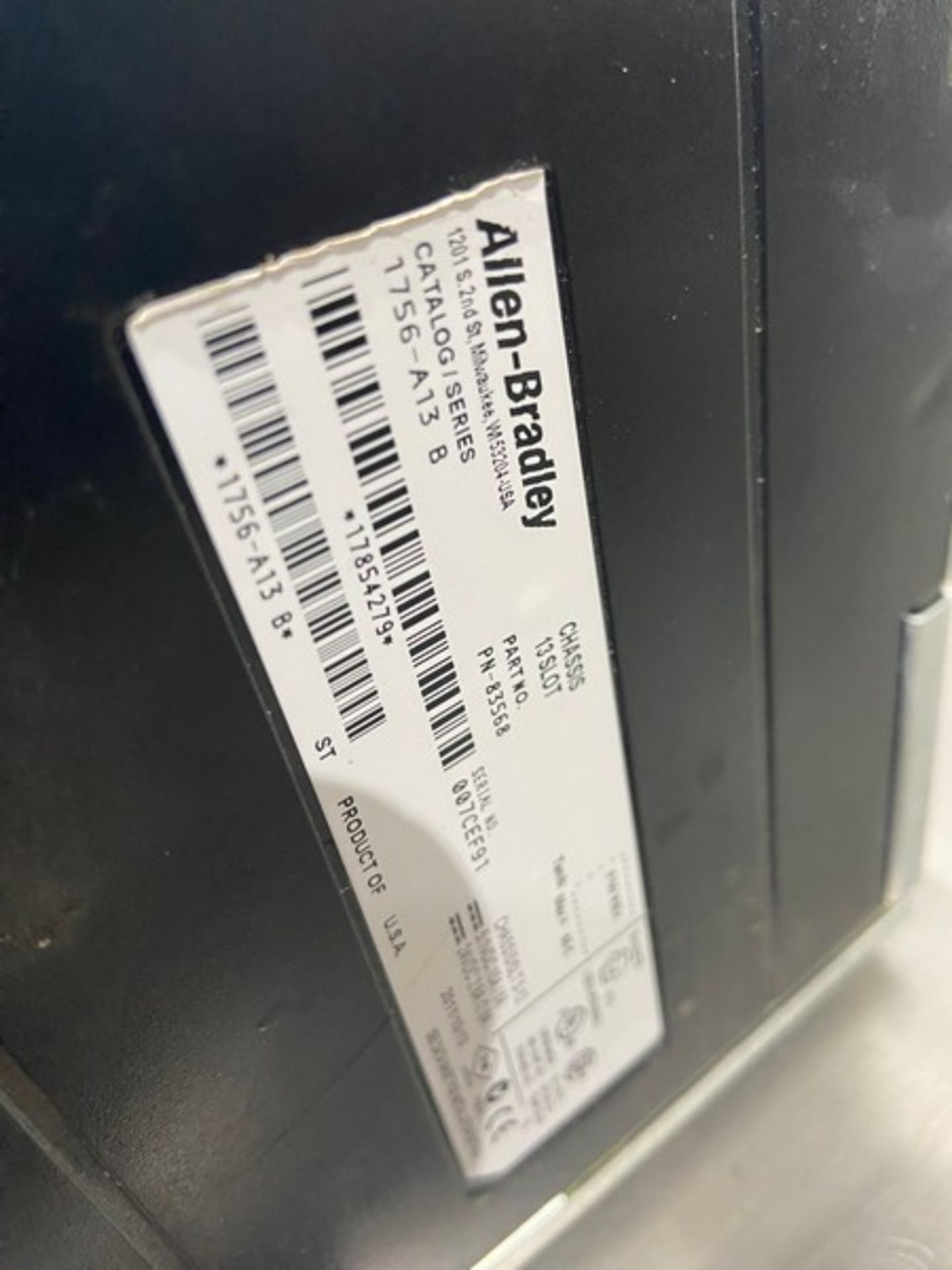 Allen-Bradley PLC Rack with Some Inputs,& Allen-Bradley PowerFlex 525 VFD (INV#82572)(Located @ - Image 7 of 8