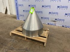 S/S Single Wall Funnel,with Aprox. 2" Clamp Type Outlet (INV#88974) (Located @ the MDG Auction