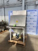 Flexicon S/S Bag House, S/N 64169, with S/S Screen, with Leeson Motor (INV#88969) (Located @ the MDG