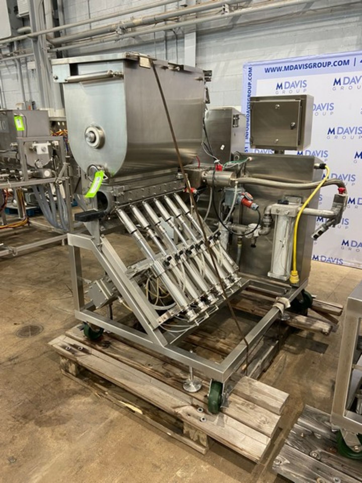 2011 Raque 6-Head Filler/Depositor,M/N 1272-34-1, S/N 1100197, 230 Volts, 3 Phase (INV#84801)( - Image 4 of 12