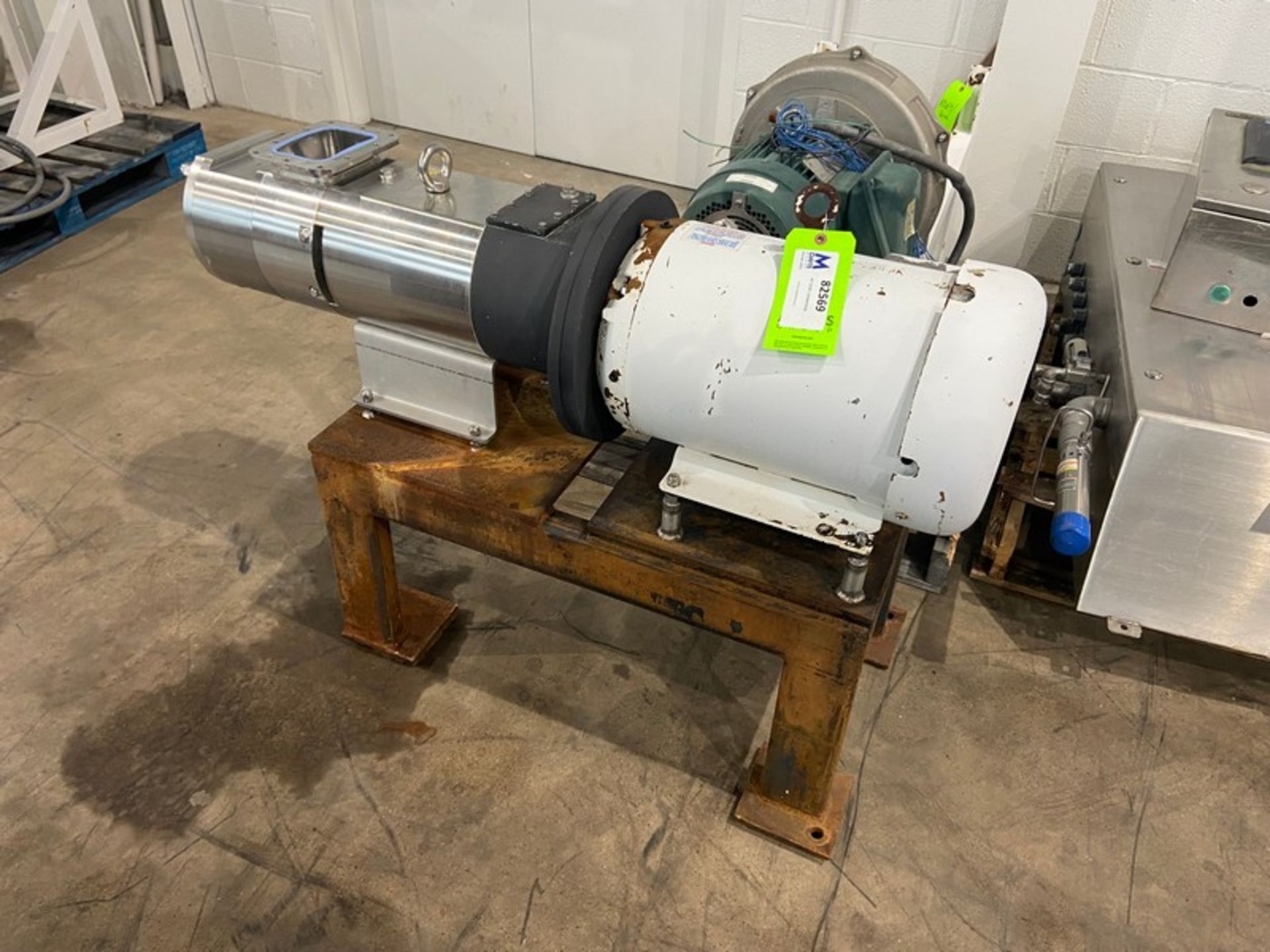 Axiflow Technologies Inc. 20 hp Sanitary TwinScrew Pump, with Baldor 1765 RPM Motor, 208-230/460 - Image 8 of 10