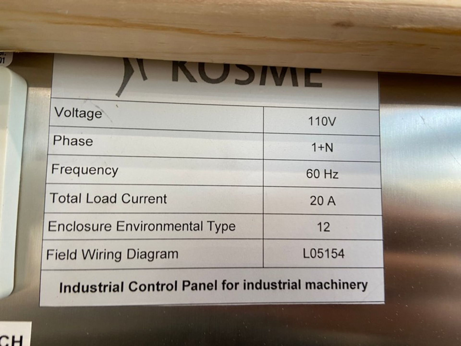 2010 KOSME 10-Head Labeler, M/N EXTRA-AD/10/1056, S/N L05154, 480 Volts, 3 Phase, with S/S Control - Image 21 of 22