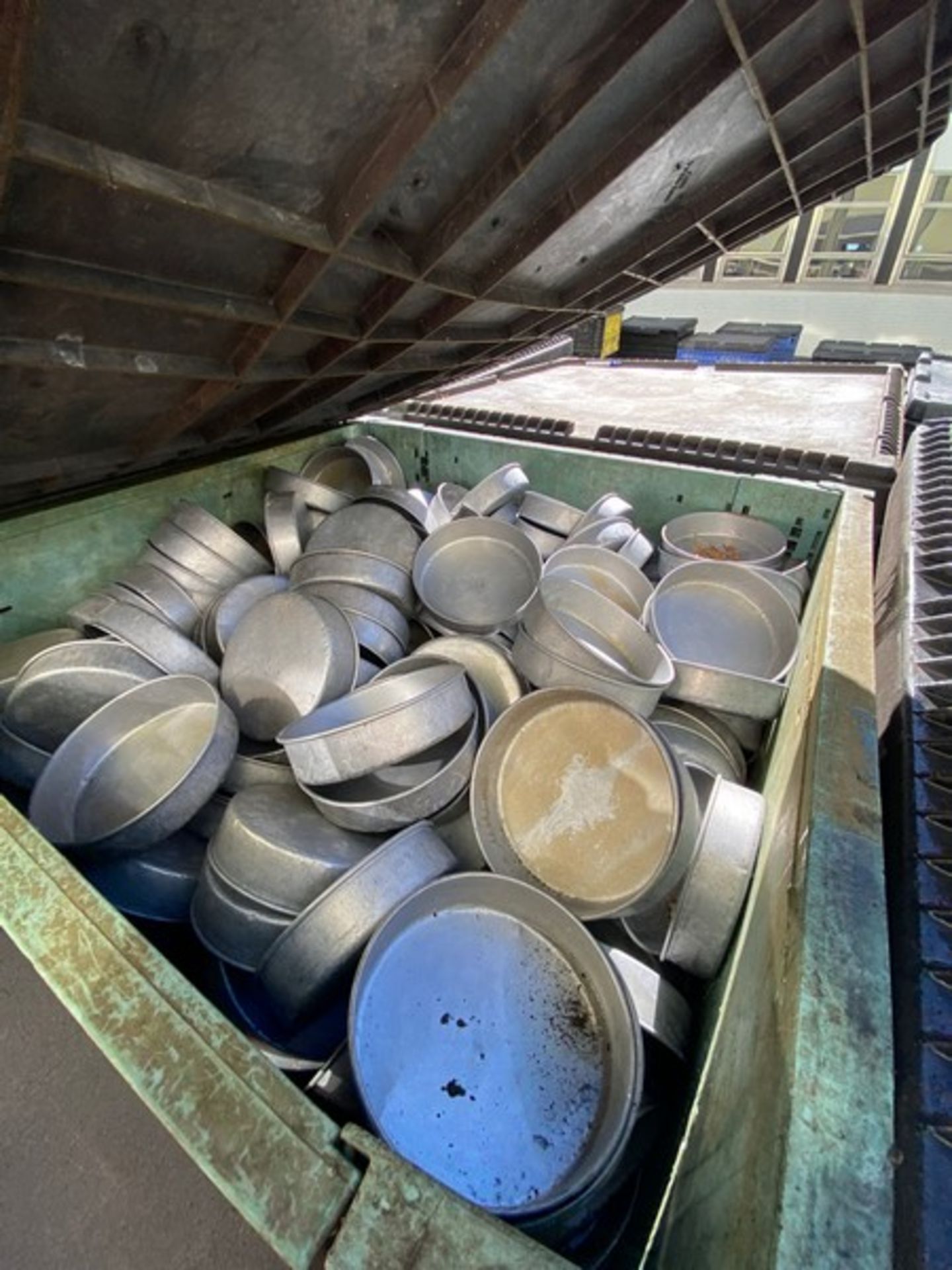 Lot of Assorted 8” Round Aluminum Pans, Aprox. (200) Pans with Aprox. 48” L x 45” W x 49” H - Image 3 of 3