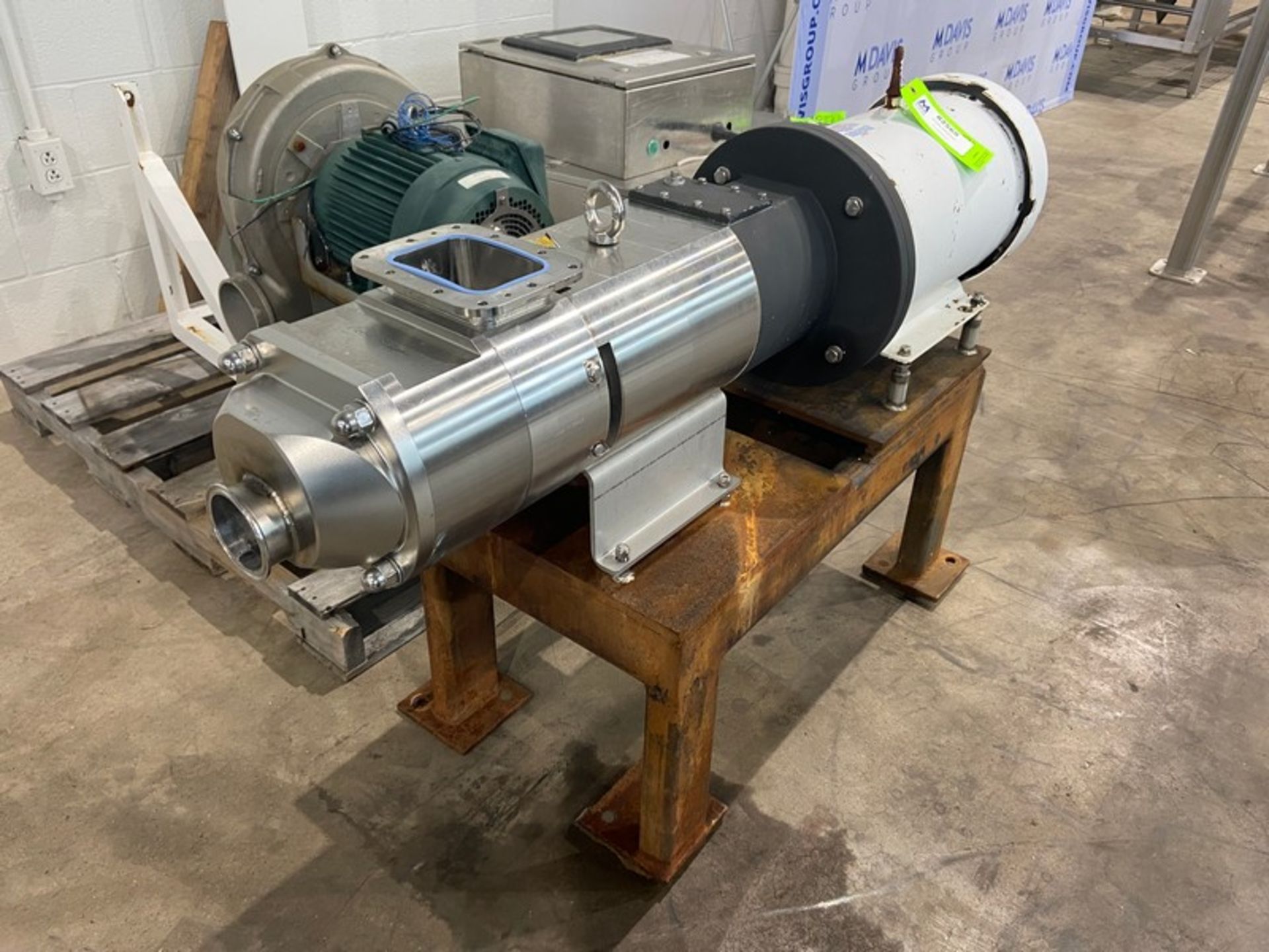 Axiflow Technologies Inc. 20 hp Sanitary TwinScrew Pump, with Baldor 1765 RPM Motor, 208-230/460 - Image 4 of 10