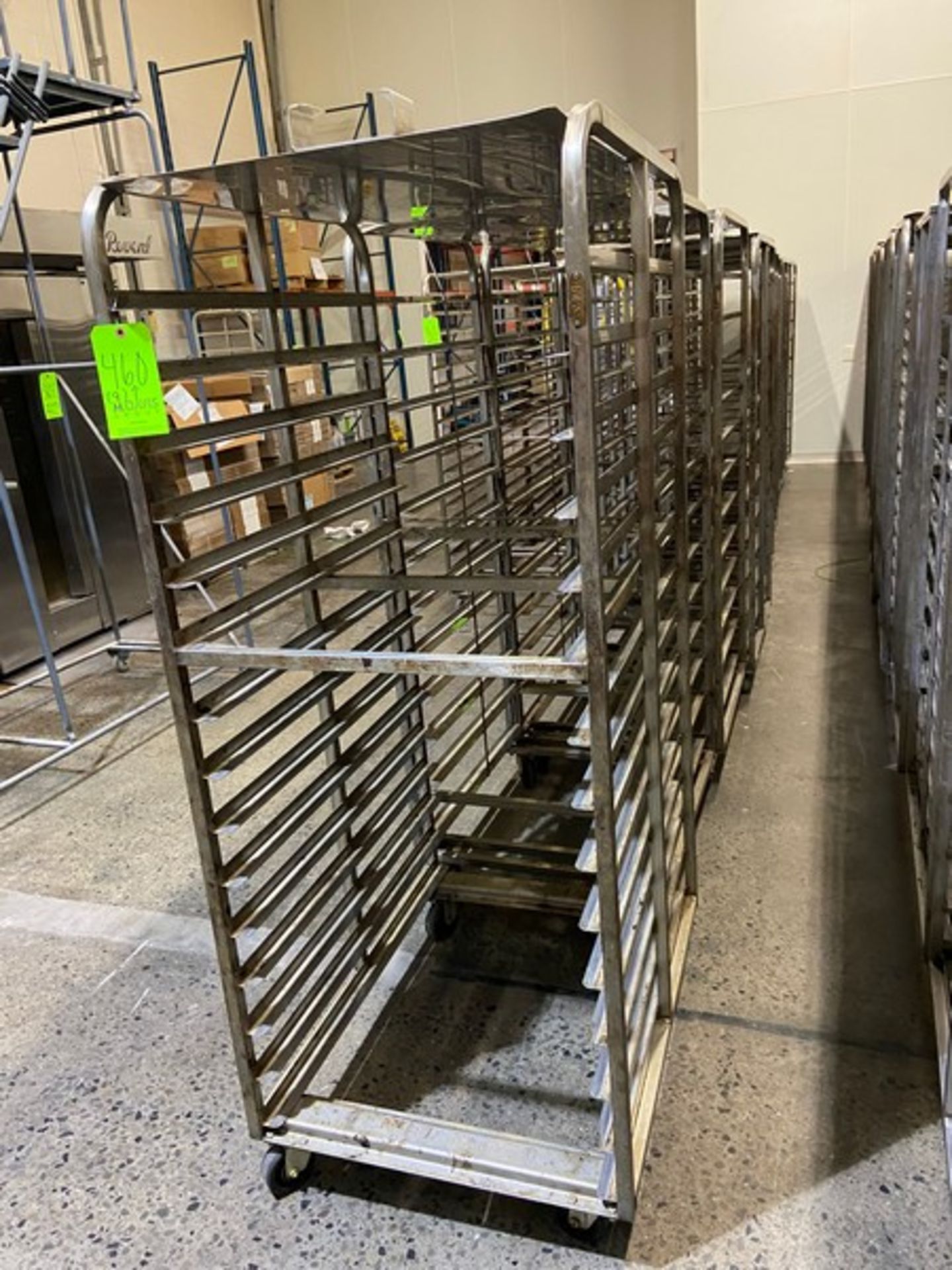 (9) BAKING PAN RACKS, MOUNTED ON CASTERS (LOCATED IN CALLERY, PA) - Bild 2 aus 2