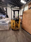 YALE STANDUP FORKLIFT, MODEL NR035AENM24TE095, S/N C815N02731Z