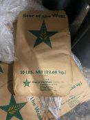 (1) PALLET OF STAR OF THE WEST FLOWER, IN 50 LB. BROWN BAGS (LOCATED IN CALLERY, PA)