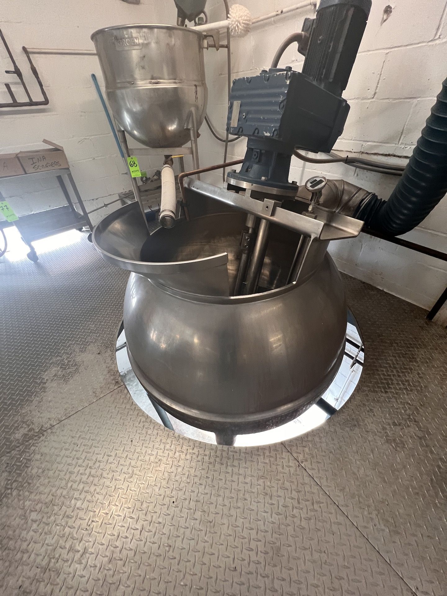 GROEN BOTTOM JACKETED KETTLE,